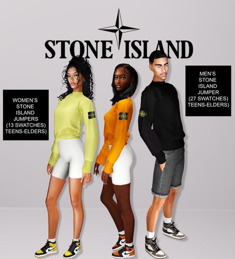 Male Jumper, Stone Island Hoodie, Stone Island Jumper, Swatch Women, Male Hoodie, Cc Packs, Sims 4 Cheats, Clothes Cc, Sims4 Clothes