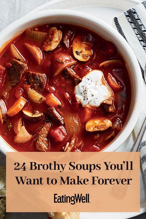 Simple Chicken Noodle Soup, Brothy Soups, Brothy Soup Recipes, Clear Broth Soups, Dinner Light, Chicken Broth Soup, Lemon Chicken Orzo, Soups For Kids, Chicken Stock Recipe