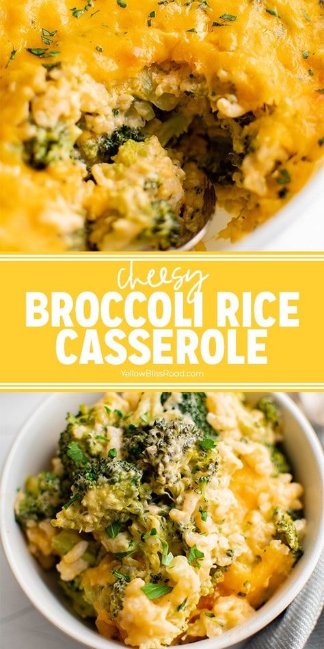 Veggie Casserole Recipes, Broccoli Cheese Rice, Cheesy Broccoli Rice Casserole, Cheesy Broccoli Rice, Cheesy Rice, Chicken Broccoli Rice, Broccoli Rice Casserole, Rice Casserole Recipes, Vegetable Casserole