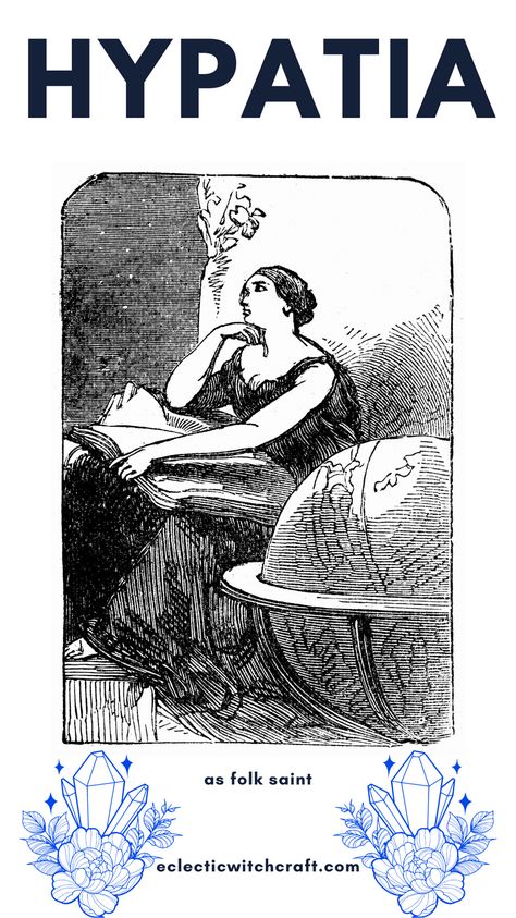 Explore the enchanting world of Hypatia, the feminist philosopher and mathematician. Discover magical correspondences, rituals, and symbols that resonate with her extraordinary life and learn how to honor her in your pagan practices. Hypatia Of Alexandria Tattoo, Hypatia Of Alexandria Art, Hypatia Of Alexandria, Magical Correspondences, Witchcraft Quotes, Witchcraft History, Ancient Alexandria, Pagan Practices, Feminine Empowerment