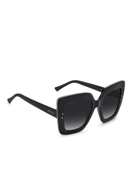 Jimmy choo auri oversized dark sunglass material content: polyamide inj