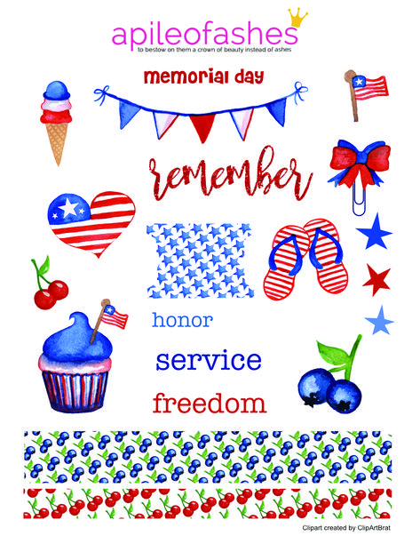 Memorial Day Doodles, Memorial Day Clip Art, Missing Loved Ones, Planner Doodles, Happy Memorial Day, Free Bible, Travel Scrapbook, S Word, Memorial Day