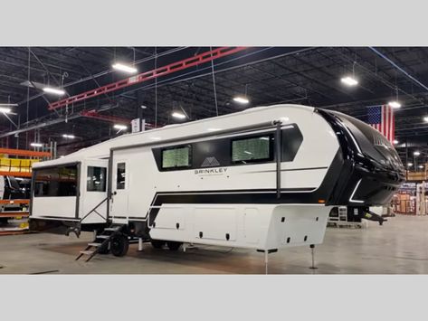 New 2024 Brinkley Model Z 3610 Fifth Wheel Brinkley Rv, Seating Fireplace, 5th Wheel Camper, Camping Must Haves, Motion Lights, Rv Ideas, Theater Seating, Bunk House, 5th Wheels