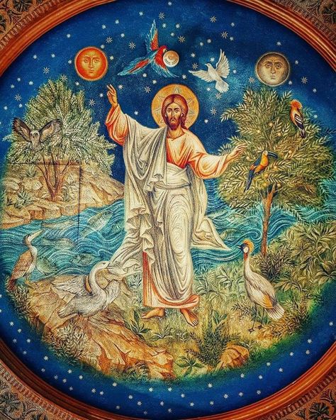 Christ Pantocrator, Church Icon, Paint Icon, Orthodox Christian Icons, Religious Paintings, Eastern Orthodox, Byzantine Art, San Francesco, Art Hobbies