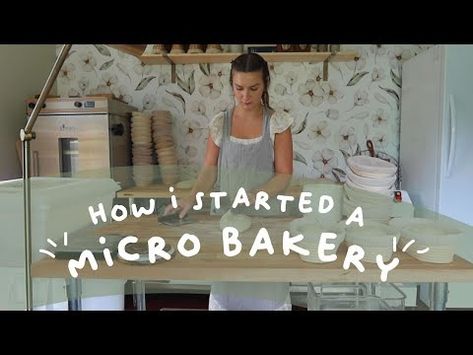 How I started a Micro Bakery (as a busy mama) - YouTube How To Start A Micro Bakery, Microbakery Design, Micro Bakery Stand, Microbakery At Home, In Home Bakery, Micro Bakery, Home Bakery Business, Food Business Ideas, Bakery Food