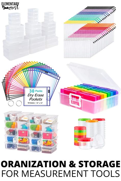 Manipulative Storage Classroom, Classroom Manipulative Storage, Organizing Math Manipulatives, How To Organize Math Manipulatives, Math Tool Kit, Storing Math Manipulatives, Math Manipulative Storage, How To Keep Organized, Math Tool Box First Grade