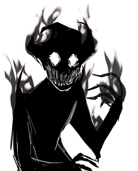 Ink Creature Art, Ink Monster Character Design, Ink Character Design, Eldrich Horrors, Shadow Character Design, Creepy Animation, Dnd Bosses, Shadow Monsters, Ink Monster