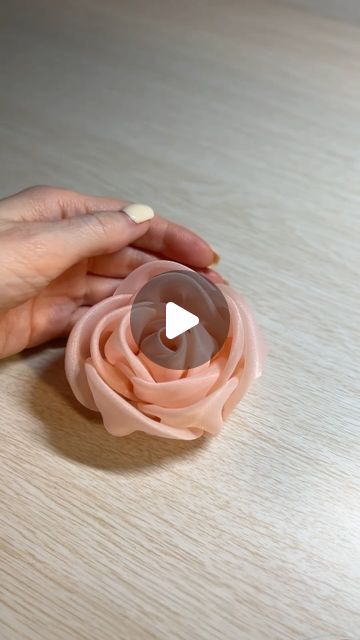 How To Make Fabric Flowers Tutorials, Organza Flowers How To Make, How To Make Fabric Flowers, Flower Fashion Design, Organza Roses Tutorial, Organza Tulle Fabric With Floral Applique For Spring, 3d Flowers Fabric, Flower Making Fabric For Dress, Diy 3d Flowers Fabric