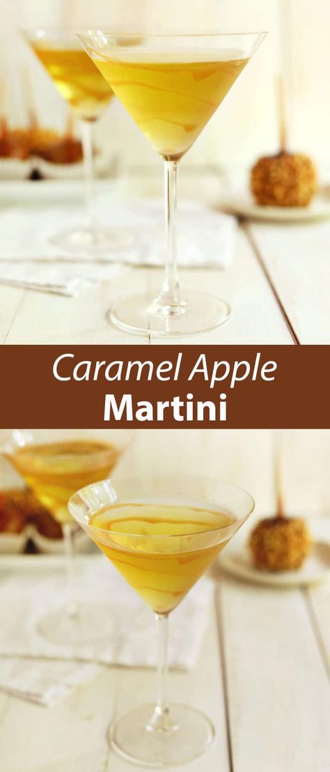 Apple Martini Recipe Vodka, Apple Martini Recipe, Martini Recipes Easy, Caramel Martini, Caramel Apple Martini, Martini Recipes Vodka, Gimlet Recipe, Crown Apple, Apple Schnapps