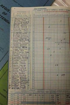 School register 1980s Childhood, 1970s Childhood, Childhood Memories 90s, 90s Memories, Kids Memories, Childhood Memories 70s, School Memories, Childhood Days, 90s Childhood