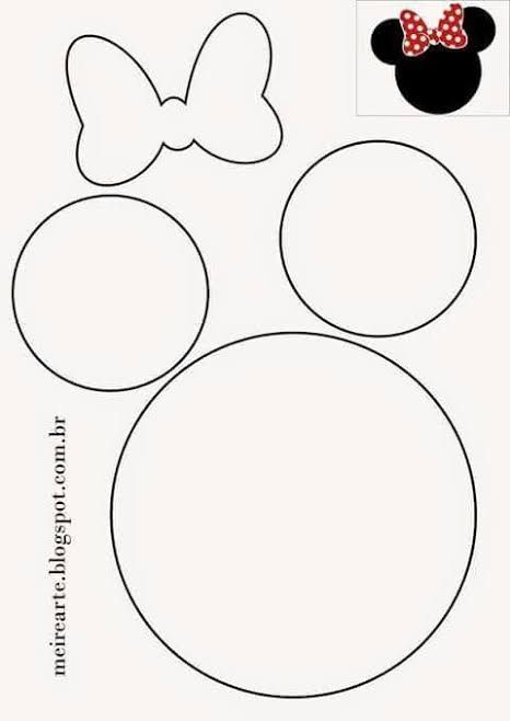 Minnie Mouse Template, Mickey Mouse Template, Mickey Craft, Minnie Mouse Printables, Mickey Mouse Classroom, Mickey Mouse Crafts, Minnie Mouse Drawing, Minnie Mouse Birthday Party Decorations, Minnie Mouse Birthday Decorations