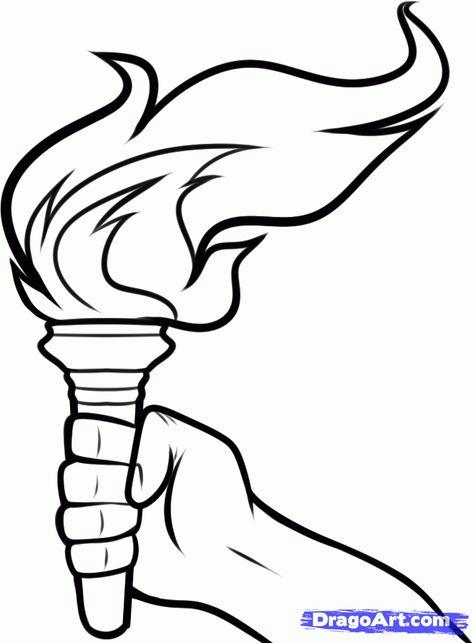 statue of liberty torch craft - Google Search Torch Drawing, Torch Craft, Statue Of Liberty Drawing, Liberty Torch, Photoshop Video, Tiki Torches, Simple Pictures, Torch Light, Creative Icon