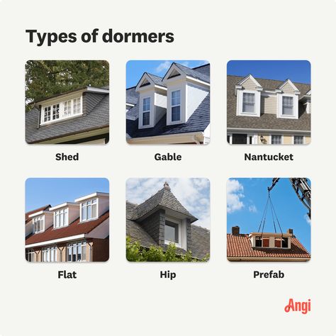 Attic Dormer Addition, Adding Dormers To A House, Dormer Addition, Dormer Roof, Shed Dormer, Cape Cod Style, Colonial Style Homes, Hip Roof, Bungalow Style