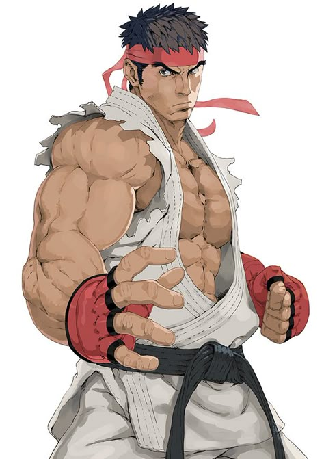 Street Fighter Tekken, Capcom Street Fighter, Capcom Vs Snk, Fighter Art, Street Fighters, Ryu Street Fighter, Street Fighter Characters, Wolverine Art, Sengoku Basara