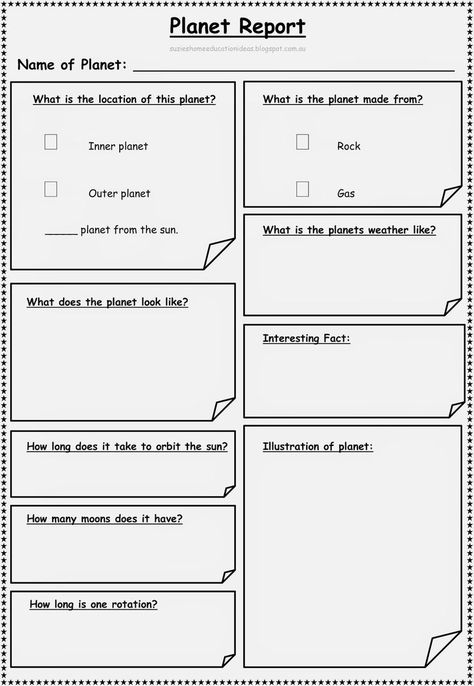 Solar System Ideas, Planet Activities, Solar System Lessons, Solar System Unit, Solar System Worksheets, Solar System Activities, Space Week, Solar System Projects, System Unit