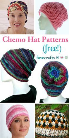 Chemo Crochet Hats, Crochet Chemo Caps Free Patterns, Crochet For Charity, Charity Crochet, Chemo Caps Pattern, Crochet Hat Patterns, Chemo Beanies, Chemo Hats, Crochet Sewing