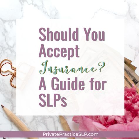 Should You Become an Insurance Provider — Private Practice SLP Slp Private Practice, Icd 10 Coding, Private Practice, Read Later, Grad School, Speech Therapy, Counseling, Insurance