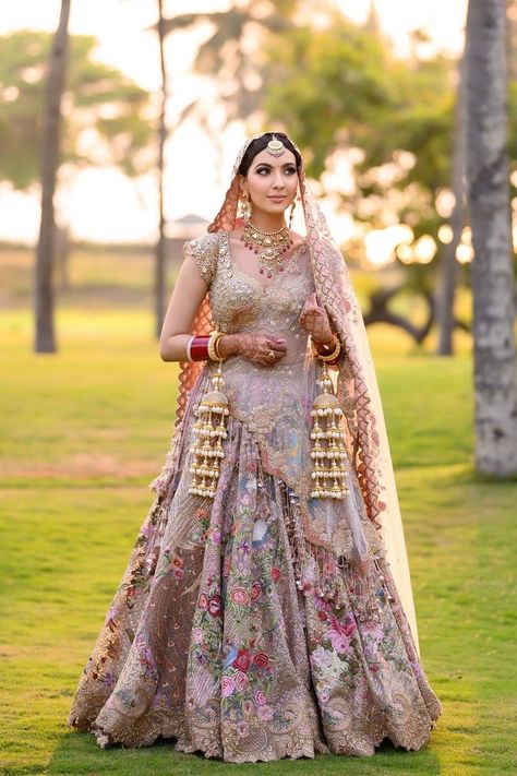 Planning to wear a pink bridal lehenga at your wedding? Here are 50+ bridal lehengas in all shades of pink to inspire you. Pastel Bridal Lehenga, भारतीय दुल्हन संबंधी, Pastel Lehenga, Rimple And Harpreet Narula, Pink Bridal Lehenga, Latest Bridal Lehenga Designs, Indian Dress Up, Bridal Lehenga Designs, Latest Bridal Lehenga