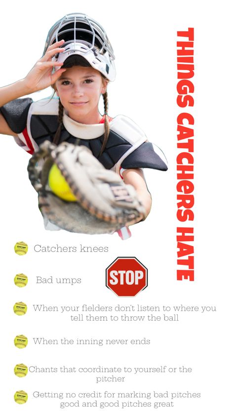 #sports #softball #catcher #hate #umpire Softball Catcher, Softball Quotes, Softball, Sports