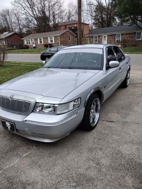 My 2001 Mercury Grand Marquis LS Grand Marquis Custom, Gran Marquis, Crown Vic, Mercury Grand Marquis, Grand Marquis, Lowrider Cars, Crown Victoria, Car Ideas, Car Interior Accessories