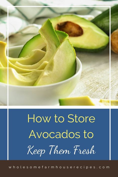 Why it’s important to know how to store avocados to keep them fresh. Slicing open a perfectly ripe avocado and uncovering its creamy, green How To Store Avocado, Unripe Avocado, Baked Spinach Dip, Freeze Avocado, Baked Spinach, How To Cut Avocado, Spinach Dip Recipe, Brunch Casserole, Avocado Slices