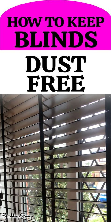 Cleaning Blinds Easy, Cleaning Wood Blinds, Dusting Blinds, Cleaning Blinds, Easy Cleaning Hacks, Diy Cleaning Solution, Homemade Cleaning Solutions, Diy Cleaning Hacks, Diy Home Cleaning