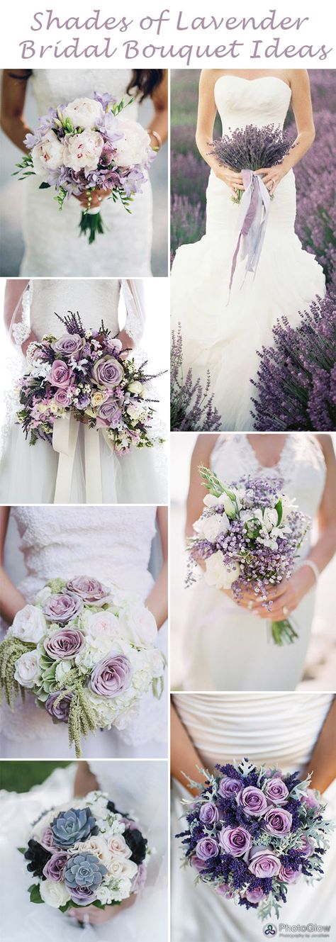 Beautiful Lavender Bridal Bouquets Ideas #ElegantWeddinginvites Lavender Bridal Bouquet, Bouquets Ideas, Purple Bridal Bouquet, Diy Bridal Bouquet, Wedding Colors Purple, Blush Bridesmaid Dresses, Purple Wedding Flowers, Diy Bridal, Theme Color