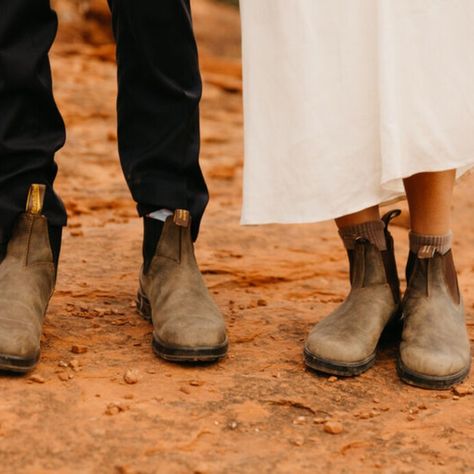 Good things come in pairs. 📸 @jaysnvphotography #Blundstone #BlundstoneCanada #BlundstoneBoots Blundstone Wedding, Blundstone Boots, Wedding Tuxedo, Tuxedo Wedding, In Pairs, Comfy Shoes, Red Wings, Better Together, Our Wedding