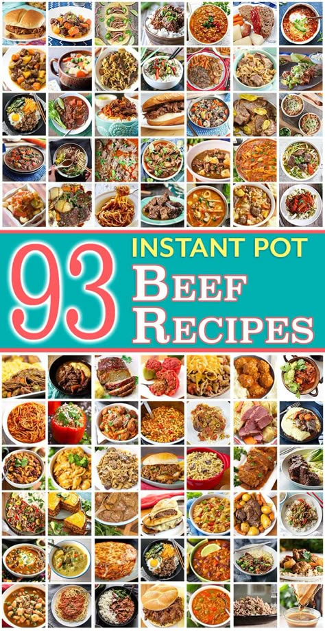 Pot Roast Instant Pot, Beef Stew Instant Pot, Instant Pot Ground Beef Recipes, Roast Instant Pot, Instant Pot Beef Recipes, Instant Pot Ground Beef, Pressure Cooker Beef, Simply Happy Foodie, Instant Pot Beef Stew