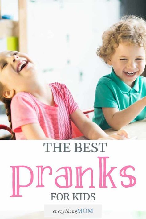 All kids love a good joke and a good prank to either get played on them or to play on someone else. So we have rounded up some of the best funny pranks for kids that your kids will love. Good Pranks To Do On Your Siblings, Silly Pranks, Easy Pranks For Kids, Funny Pranks For Kids, Best Riddles For Kids, Easy Pranks, Pranks To Pull, Pranks For Kids, Good Pranks