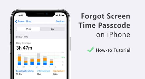 Forgot Screen Time Passcode on iPhone? Remove & Reset without Data Loss New Password, Data Loss, Iphone Screen, Screen Time, Getting To Know, Social Networks, How To Find Out, Ios, Screen