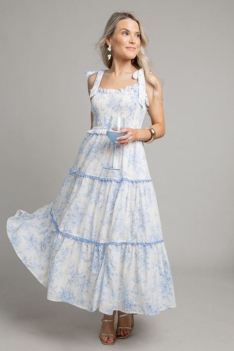 Long Church Dresses, Cotton One Piece Dresses, Cute Church Dresses, Grade Dresses, Light Blue Maxi Dress, Toile Dress, Sunday Dresses, Vision Bored, Modest Wardrobe