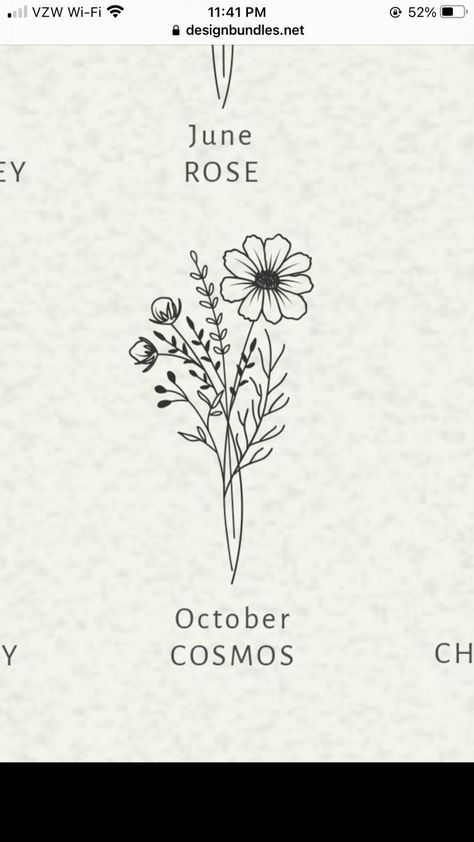 October Cosmos | tattoo ideas by  Megan Rossi