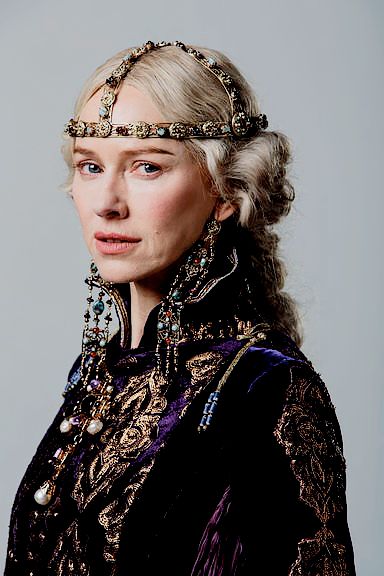 Naomi Watts Daily Naomi Watts Ophelia, Ophelia 2018 Costumes, Ophelia 2018, Alysanne Targaryen, Fire And Blood, Naomi Watts, House Targaryen, Costume Designer, Fantasy Costumes