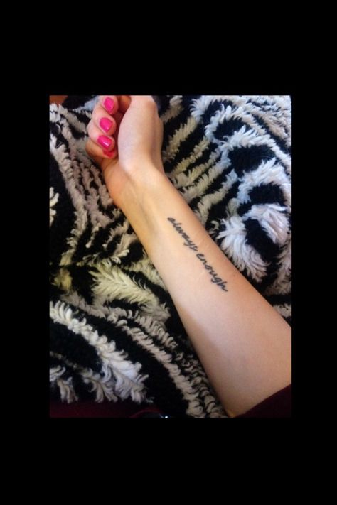 Wrist tattoo placement   ~My constant reminder that I AM always enough Always Enough Tattoo, Wrist Tattoo Placement, Enough Tattoo, Wrist Tattoo, Tattoo Placement, Deathly Hallows Tattoo, Wrist Tattoos, Tattoos And Piercings, Triangle Tattoo