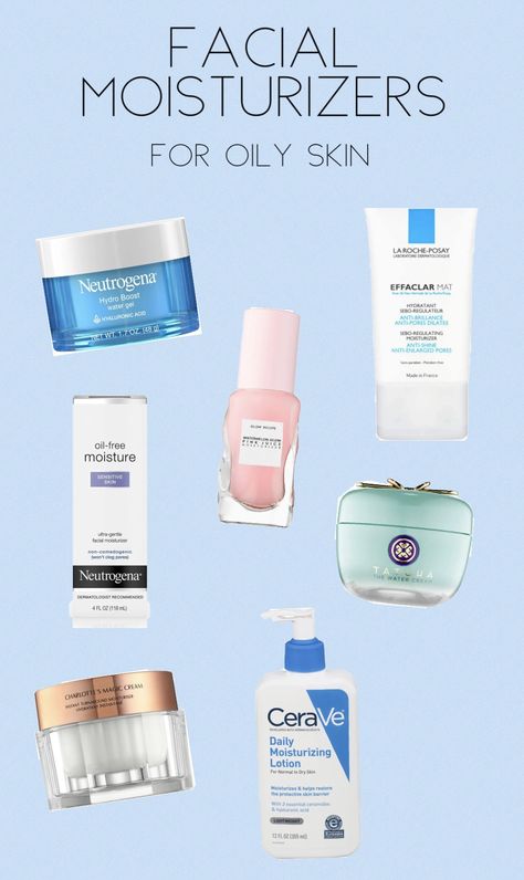 Best Moisturizer For Dry Skin, Products For Oily Skin, Moisturizer For Combination Skin, Oily Skin Face, Skin Lightener, Face Skin Care Routine, Oily Skin Care Routine, Cream For Oily Skin, Best Skin Care Products