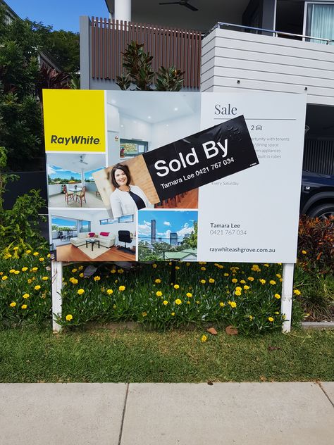 Sold by yours truly! - Tamara Lee #TamaraLee #realestate #Tamaraleeagent #Redhill #KelvinGrove #Ashgrove #Raywhite #SOLD #Property #Australia #Home Sold House Vision Board, Sold Real Estate Sign, Real Estate Sold Sign, House Sold Sign, Sold House Sign, Vision Board Australia, Sold Sign Real Estate, 2025 Manifestation, House Australia