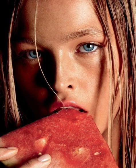 Jean Campbell, Thrive Products, Better Myself, Fruit Shoot, Alex White, Photography Concept, Model Jeans, Summer Watermelon, Beauty Shoot