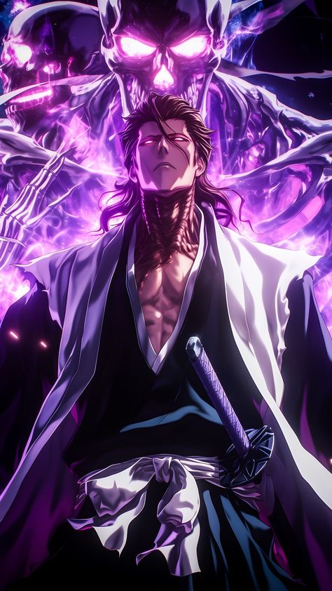 【SOSUKE AIZEN】 ⁀➷ Wallpaper ✪ Bleach Art Wallpaper, Aizen Wallpaper 4k Ultra Hd, Bleach Wallpaper Aizen, Bleach Anime Aizen, Sosuke Aizen Fanart, Bleach All Characters, Aizen Sosuke Wallpaper 4k, Aizen Wallpaper Hd, Sosuke Aizen Wallpaper