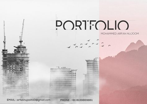 2019 Portfolio | Architecture, Graphic Design, Portfolio Of Architecture, Portfolio Sheets Architecture, Cover Page For Architecture Portfolio, Cover Page For Portfolio Design, Architecture Portfolio For Job, Architectural Cover Page, Powerpoint Portfolio Design, Architecture Cv Template, Construction Portfolio Design