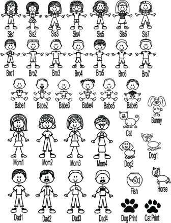 Family Drawing Illustration, Doodle People, Stick Figure Animation, Stick Family, Stick Figure Family, Stick People, Simple Sketch, Illustration Simple, Family Drawing