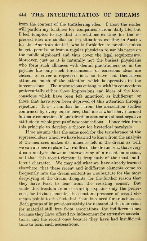 The interpretation of dreams : Freud, Sigmund, 1856-1939 : Free Download, Borrow, and Streaming : Internet Archive Dreams Interpretation, The Interpretation Of Dreams, Interpretation Of Dreams, Dream Interpretation, Book Of Shadows, Internet Archive, Matrix, The Borrowers, Free Download