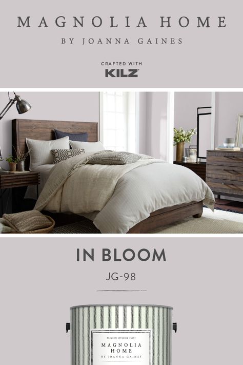 In Bloom Paint Color, In Bloom Magnolia Paint, Magnolia In Bloom Paint, Taurus House, Magnolia Homes Paint Colors, Magnolia Home Paint Colors, Magnolia Home Paint, Kilz Paint, Magnolia Homes Paint