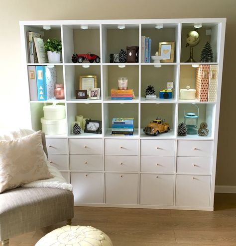 Kallax Ikea living room idea Kallax 5x5, Ikea Expedit Bookcase, Toys Room, Pinterest Living Room, Ikea Craft Room, Ikea Crafts, Ikea Bookcase, Ikea Bookshelves, Ikea Living Room