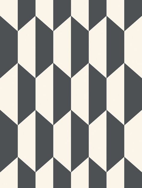 Geometric Wallpaper Design, English Wallpaper, Geometric Pattern Wallpaper, Cole And Son Wallpaper, Interior Wallpaper, Garden Wallpaper, Bold Wallpaper, Tile Wallpaper, Black And White Wallpaper