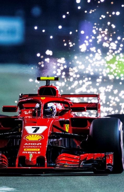 Kimi Raikkonen Aesthetic, F1 Sparks, Kimi Raikkonen Wallpaper, F1 Kimi Raikkonen, Ferrari Car Aesthetic, Ferrari Race Car, Ferrari F1 Car, Kimi Raikkonen Ferrari, Formula 1 Ferrari