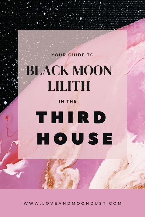 Embrace Your Expressive Power: Black Moon Lilith in the 3rd House Lilith In 3rd House, Lilith Moon, Natal Chart Astrology, Black Moon Lilith, Communication Styles, Moon Dust, Learning Style, Black Moon, Natal Charts