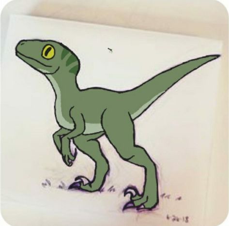 Velociraptor Drawing, Dino Drawing, Dinosaur Sketch, Easy Disney Drawings, Dinosaur Tattoos, Dinosaur Drawing, Jurassic World Dinosaurs, Paleo Art, Easy Doodle Art