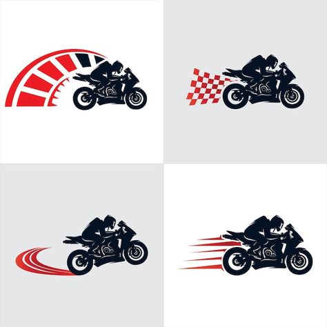 Colección de logos de motos Vector Premi... | Premium Vector #Freepik #vector #logos-marcas #bicicleta-logo #logo-deporte #logo Moto Logo, Bike Logo, Motos Honda, Vector Logo, Premium Vector, Volvo, Design Inspiration, Branding, ? Logo