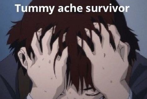 Serial Experiments Lain, Tummy Ache, Reaction Pic, Im Going Crazy, Silly Me, Lose My Mind, Just Girly Things, Going Crazy, Literally Me